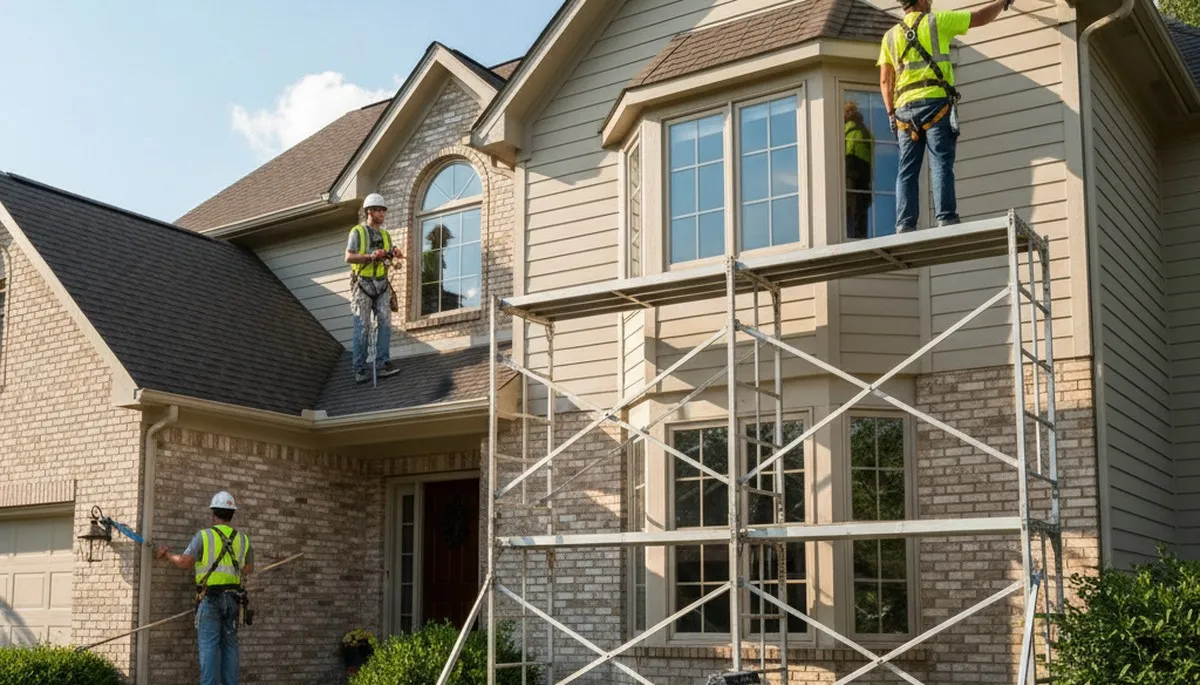 Professional Dayton, OH painters providing interior and exterior painting services
