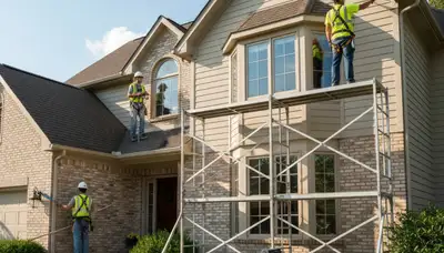 Professional Dayton, OH painters providing interior and exterior painting services