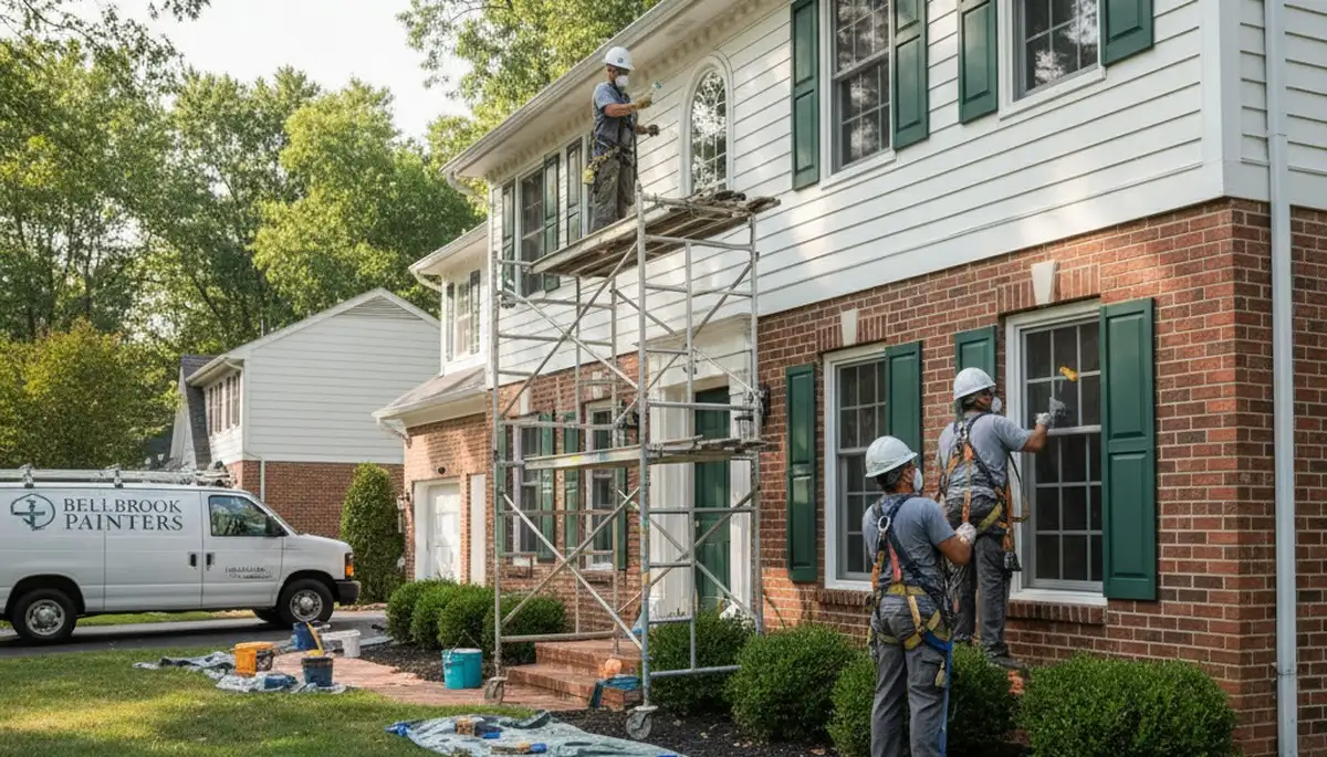 Professional Dayton, OH painters providing interior and exterior painting services