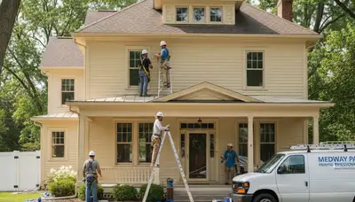 Professional painting contractor in Dayton, OH providing residential and commercial painting services