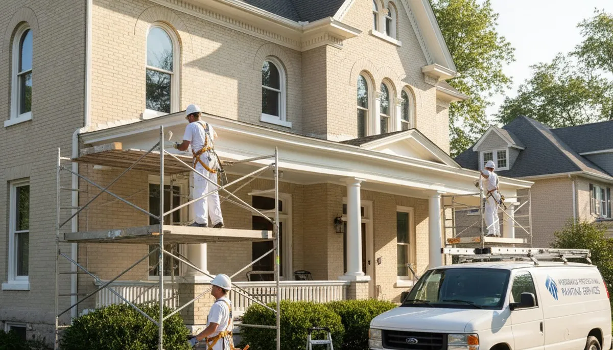 Professional Dayton, OH painters providing expert residential and commercial painting services