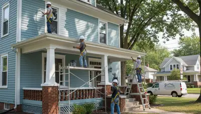 Professional Dayton, OH painters providing interior and exterior painting services
