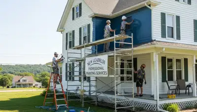 Professional Dayton, OH painters providing residential and commercial painting services