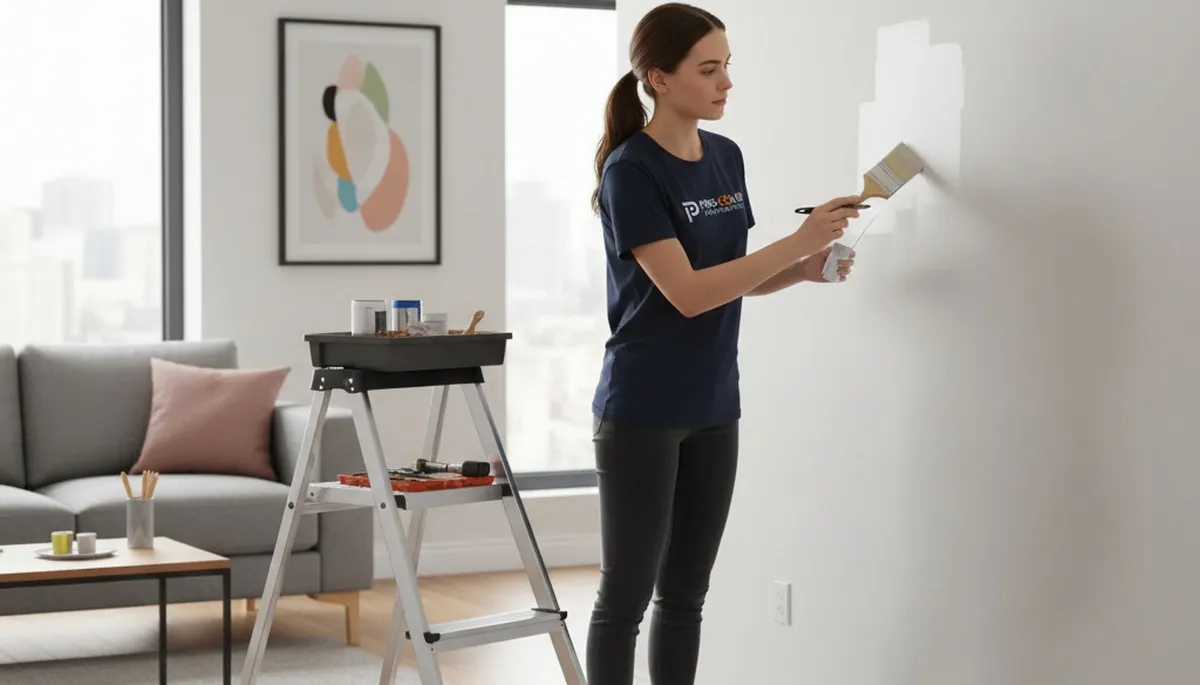 Dayton, OH paint touch-up service restoring walls from chips, scuffs, and fading