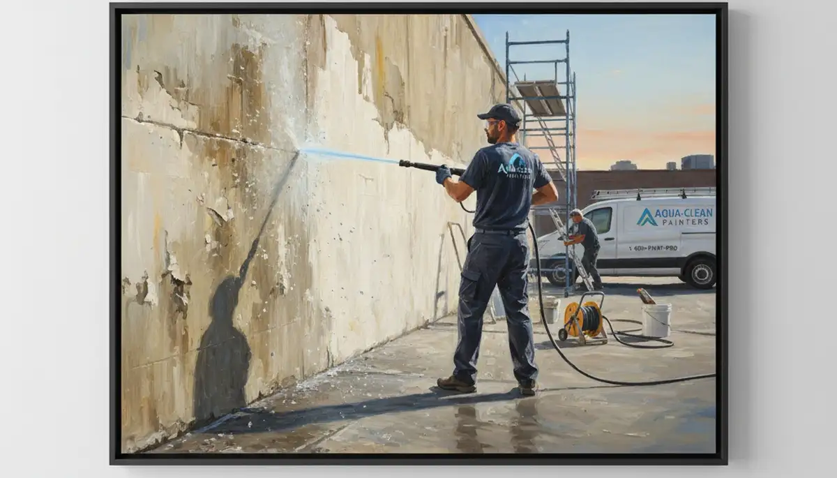 Pressure cleaning service in Dayton, OH for siding, concrete, and decks by Dayton Paint Pros