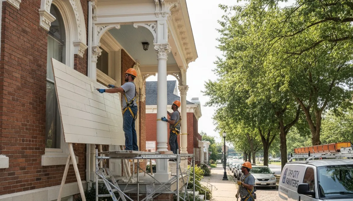 Painting contractors serving Dayton, OH for residential and commercial interior and exterior projects