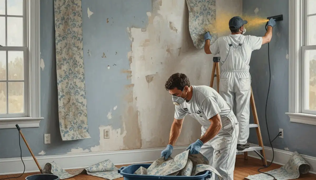 Professional wallpaper removal in Dayton, OH for older homes and humid conditions
