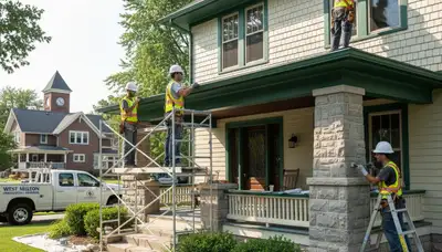 Professional Dayton, OH painters providing interior and exterior painting services